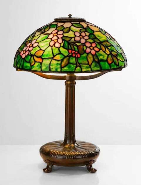 Tiffany Studios, Apple Blossom Lamp