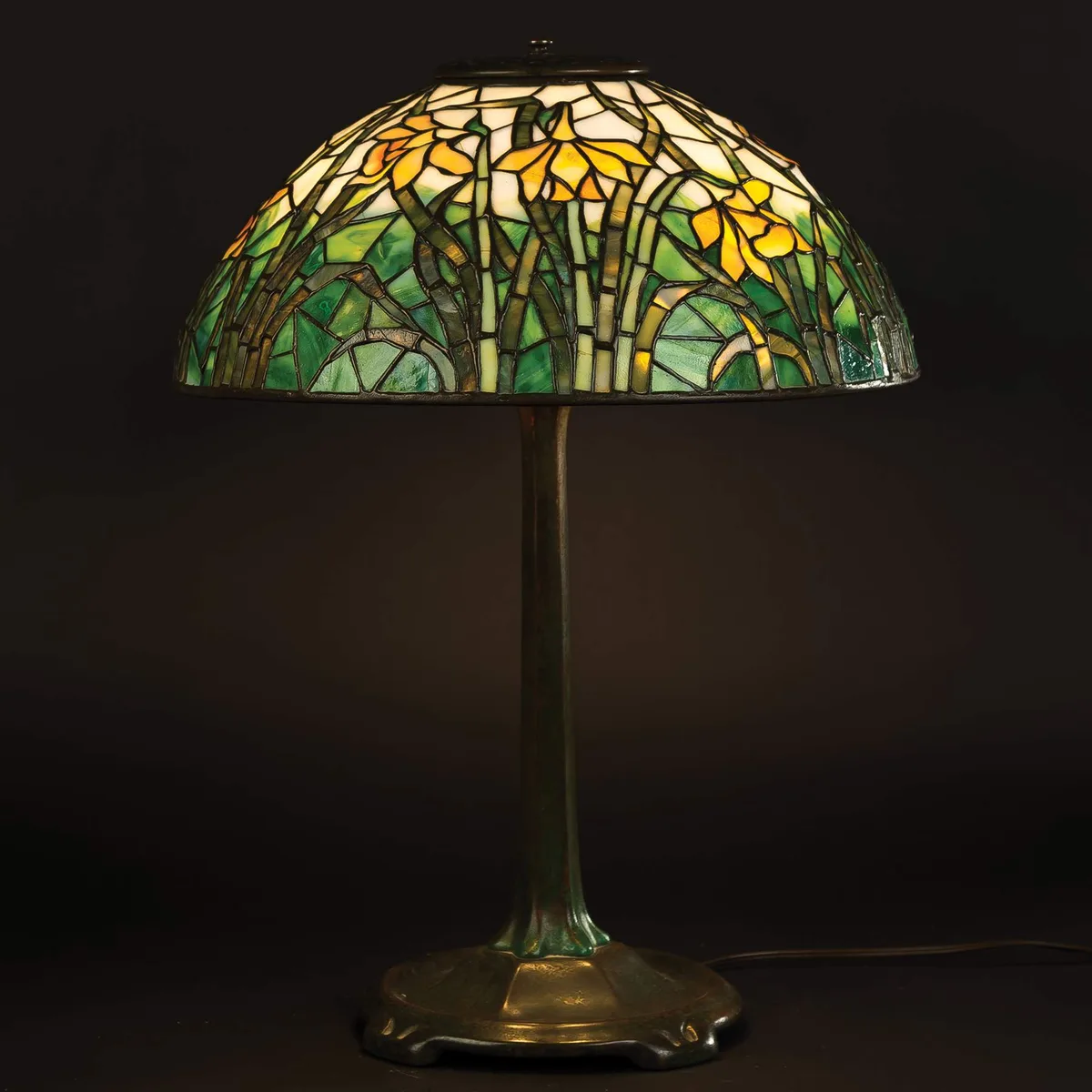 Daffodil Table Lamp by Tiffany Studios, sold Mar 2017