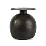 Hans Coper, Black Spherical Pot with Disk Top