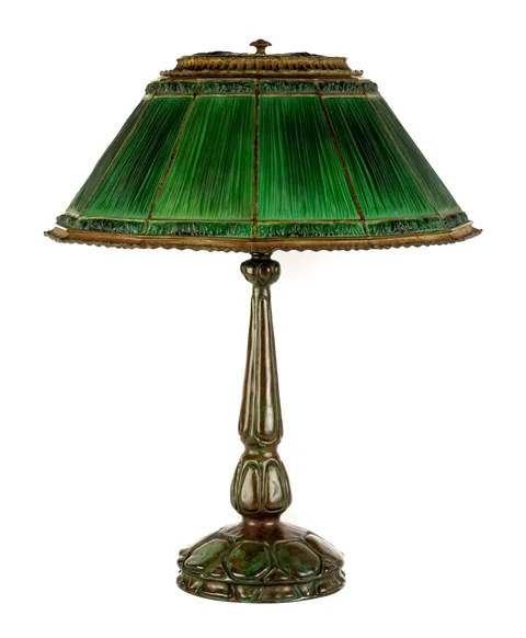 Tiffany Studios, Favrile Fabrique Table Lamp