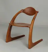 Wendell Castle, Walnut Zephyr Chair