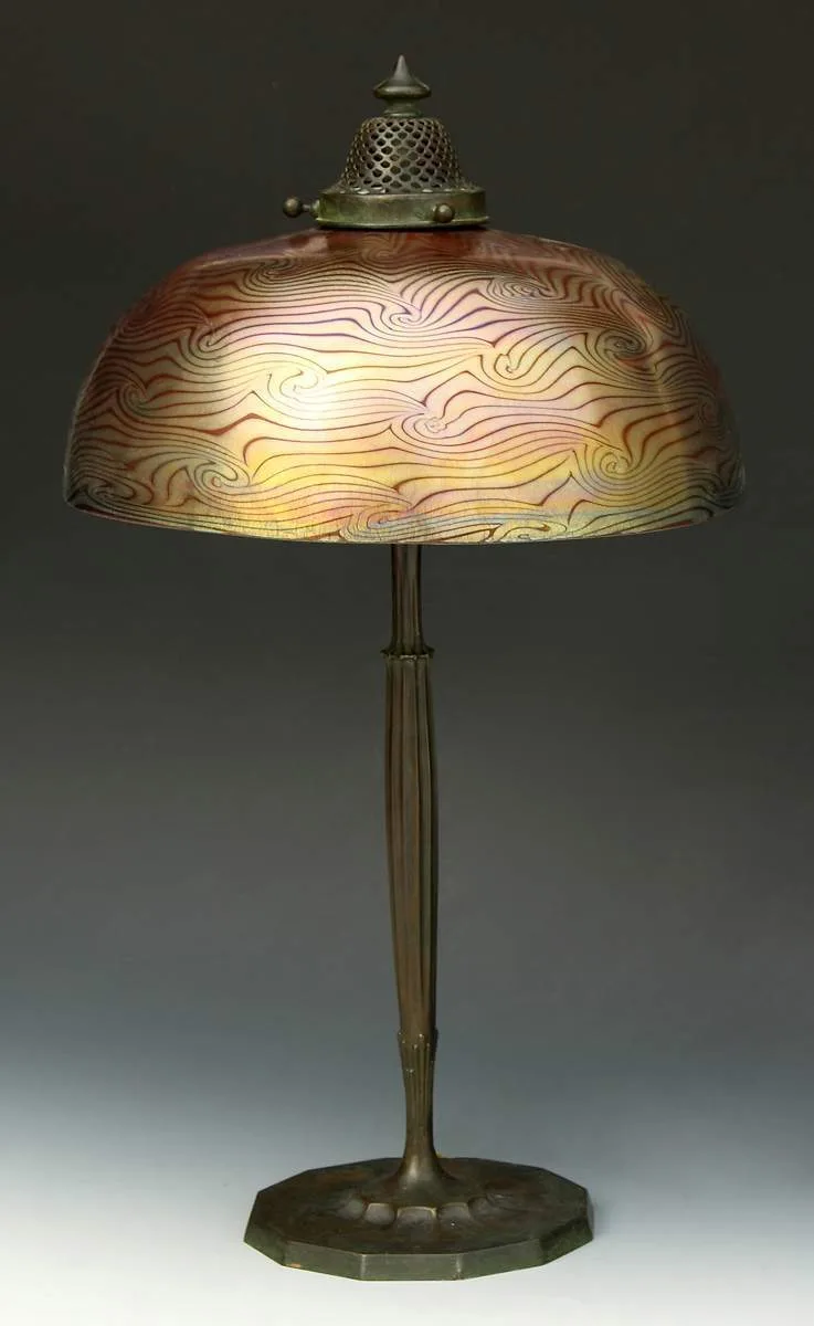 Table Lamp by Tiffany Studios, sold Mar 2014