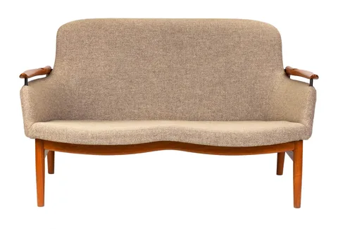Settee (Danish, 1912-1989) Model NV-53 by Finn Juhl, 1912, sold Sep 2019