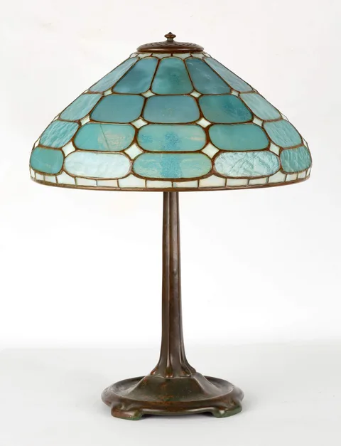 Colonial Table Lamp by Tiffany Studios, sold May 2020