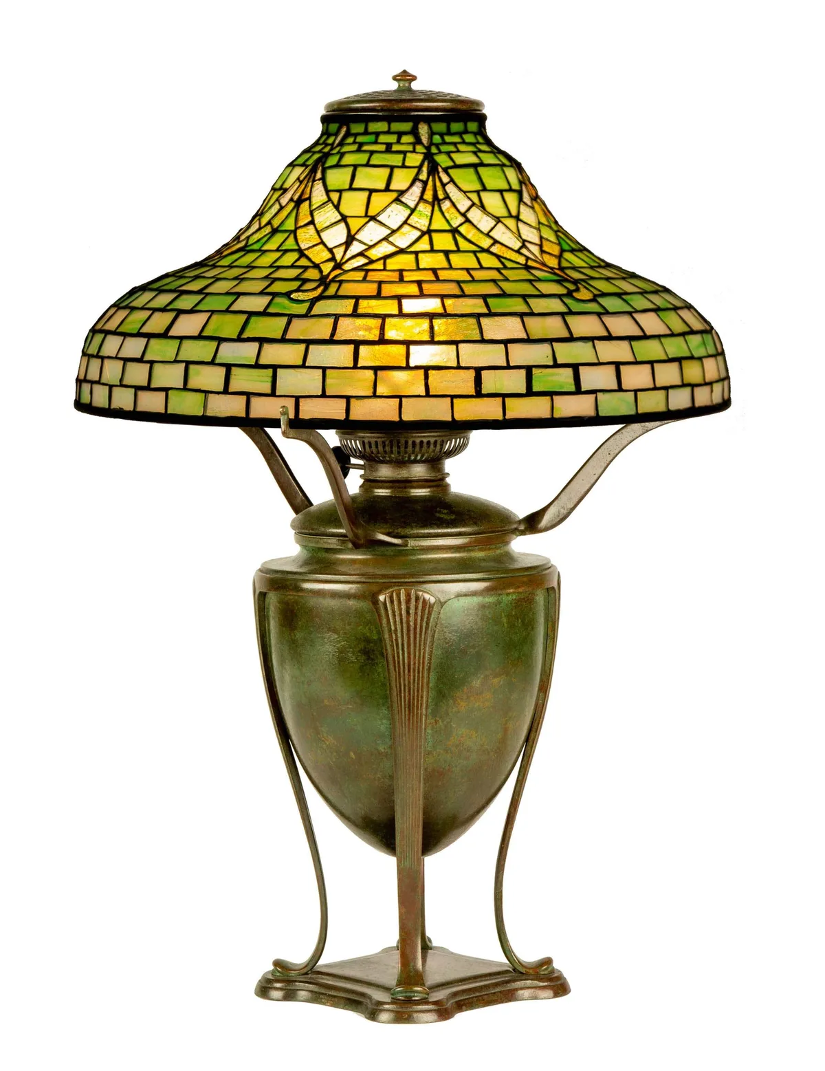 Tyler Table Lamp by Tiffany Studios, sold Mar 2022