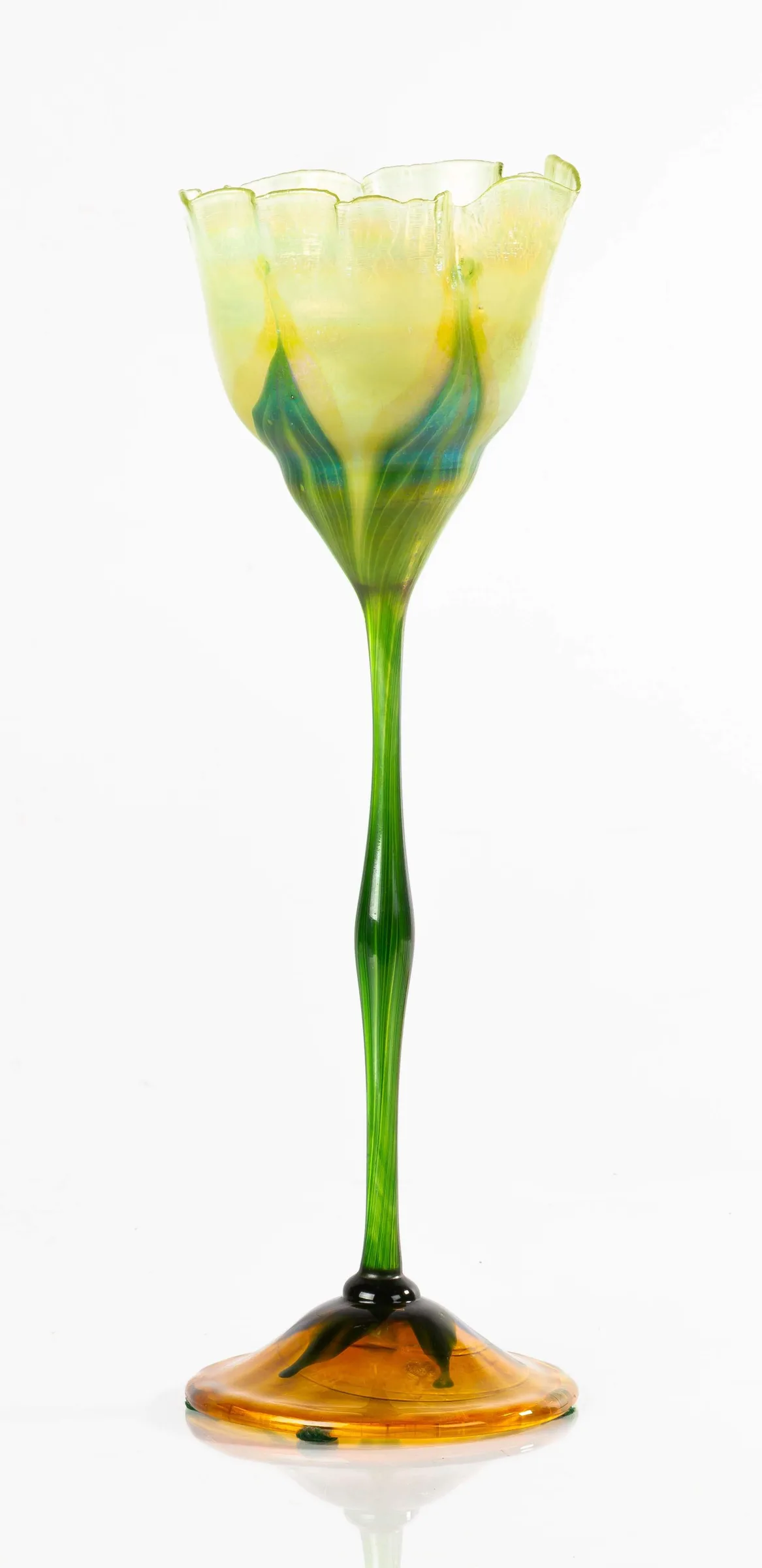 Floriform Vase by Tiffany Studios, sold Mar 2023
