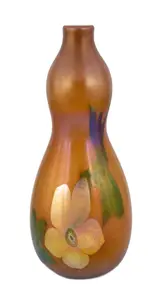 Louis Comfort Tiffany, Favrile Decorated Double Gourd Vase