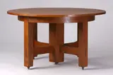 Gustav Stickley, 5 Leg Dining Table