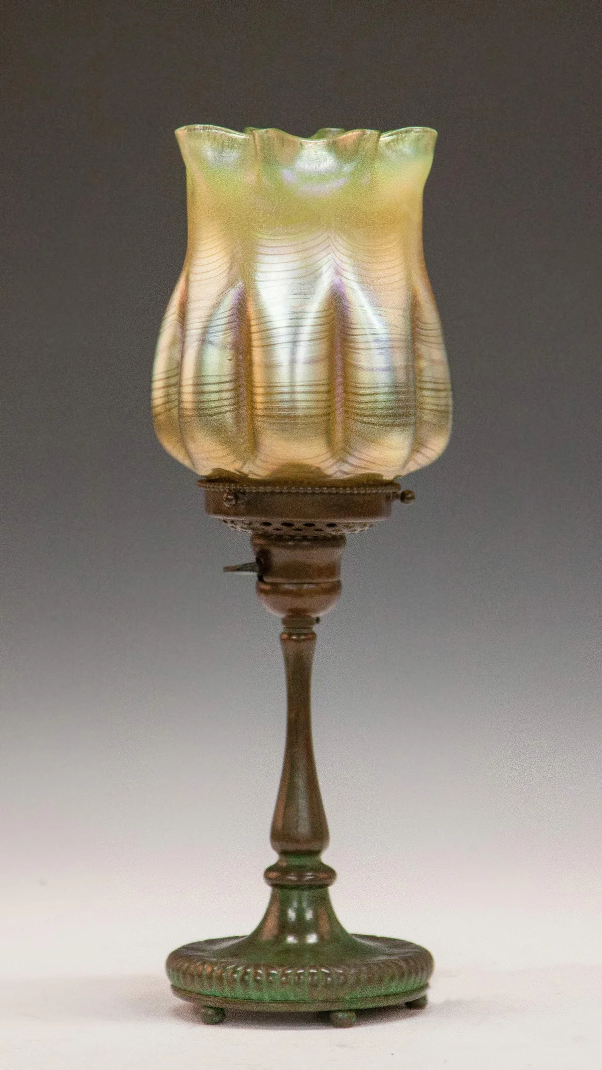 Table Lamp by Tiffany Studios, sold Mar 2017