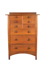 Gustav Stickley, Tall Chest of Drawers