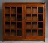 Gustav Stickley, Double Door Oak Bookcase