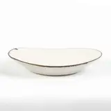 Lucie Rie, White Oval Dish