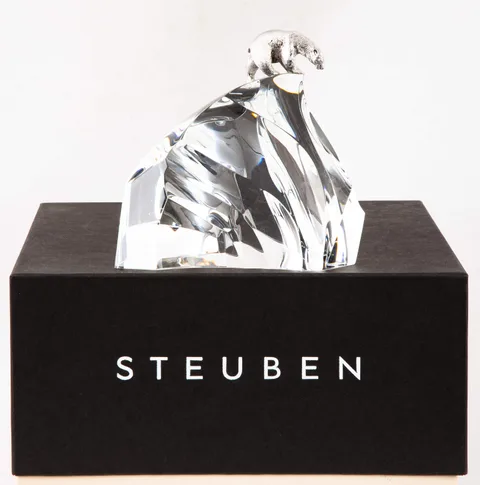 Crystal, Ice Bear by Alexander Joseph von Steuben, sold May 2020
