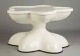 Wendell Castle, Molar Group White Swivel Coffee Table