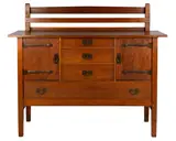 Gustav Stickley, Oak Sideboard