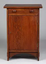 Gustav Stickley, Oak Side Cabinet