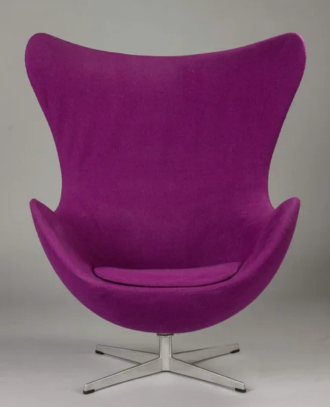 Egg Chair, (Fritz Hansen, Denmark) by Arne Jacobsen, sold Sep 2015