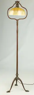Tiffany Studios, Bronze Floor Lamp