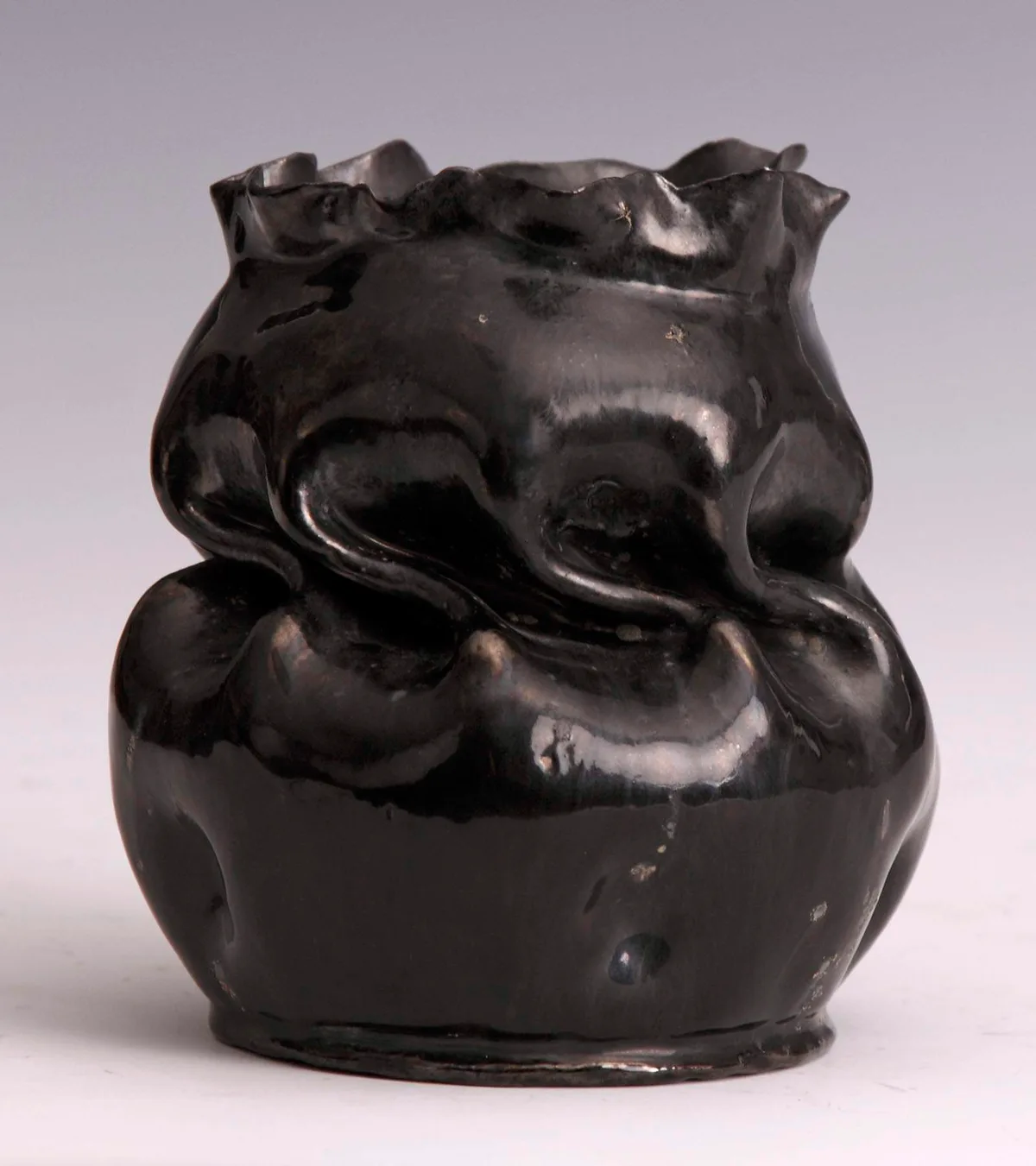 Vase by George E. Ohr, sold Sep 2009