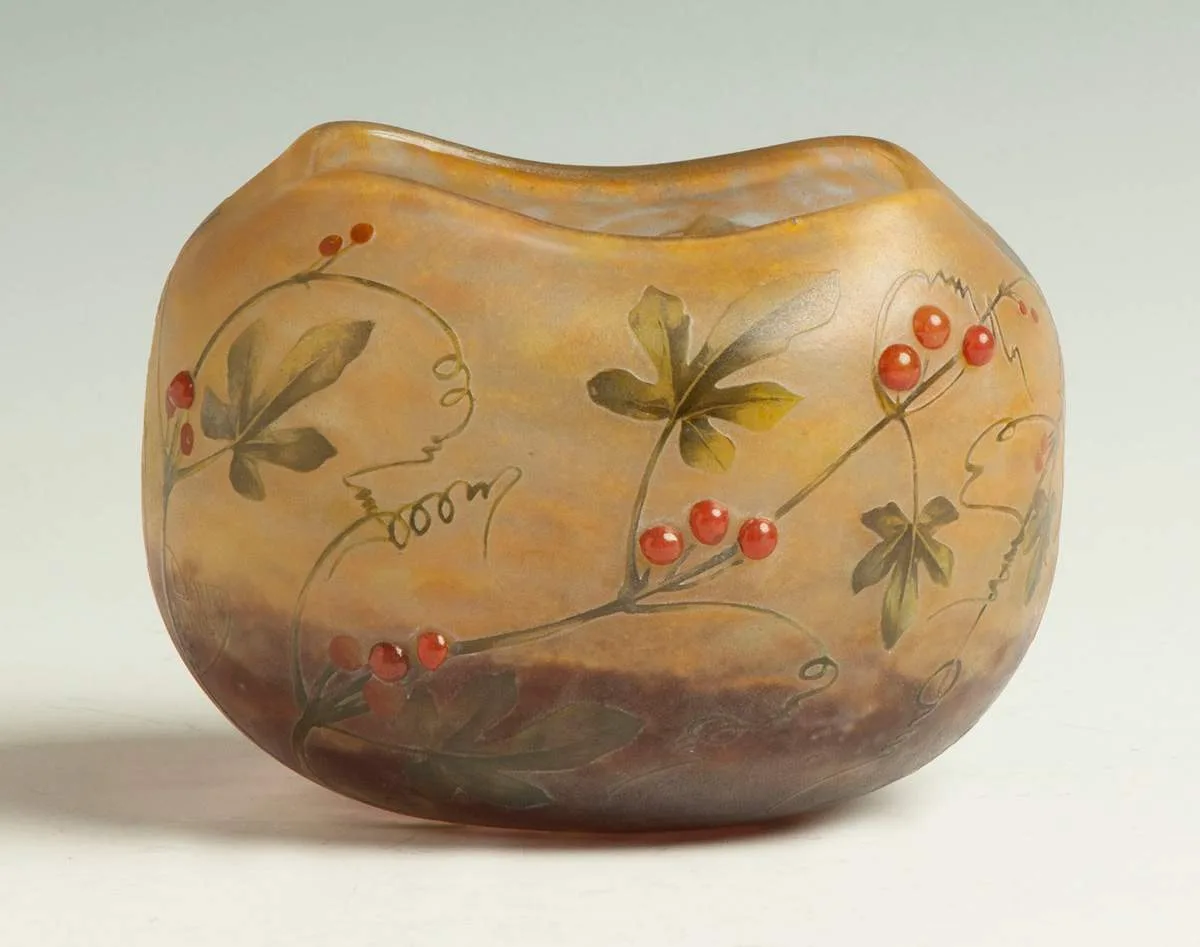 Vase by Daum Nancy, sold Sep 2014
