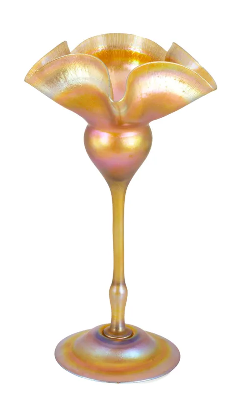 Tiffany Studios, Favrile Floriform Vase
