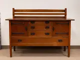 Gustav Stickley, Strap Hinge Sideboard, No. 814