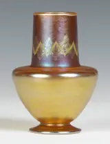 Louis Comfort Tiffany, Favrille Tel El Amarna Decorated Vase