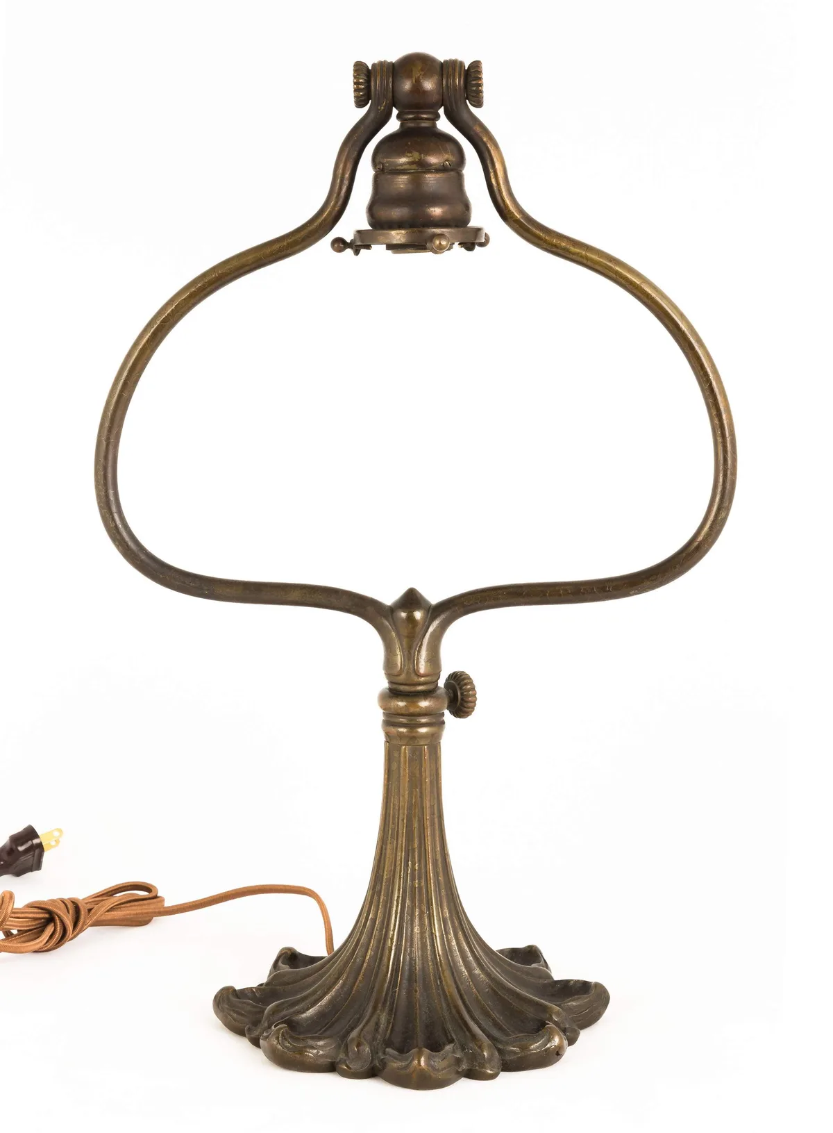 Adjustable Lamp Base by Tiffany Studios, sold Mar 2019