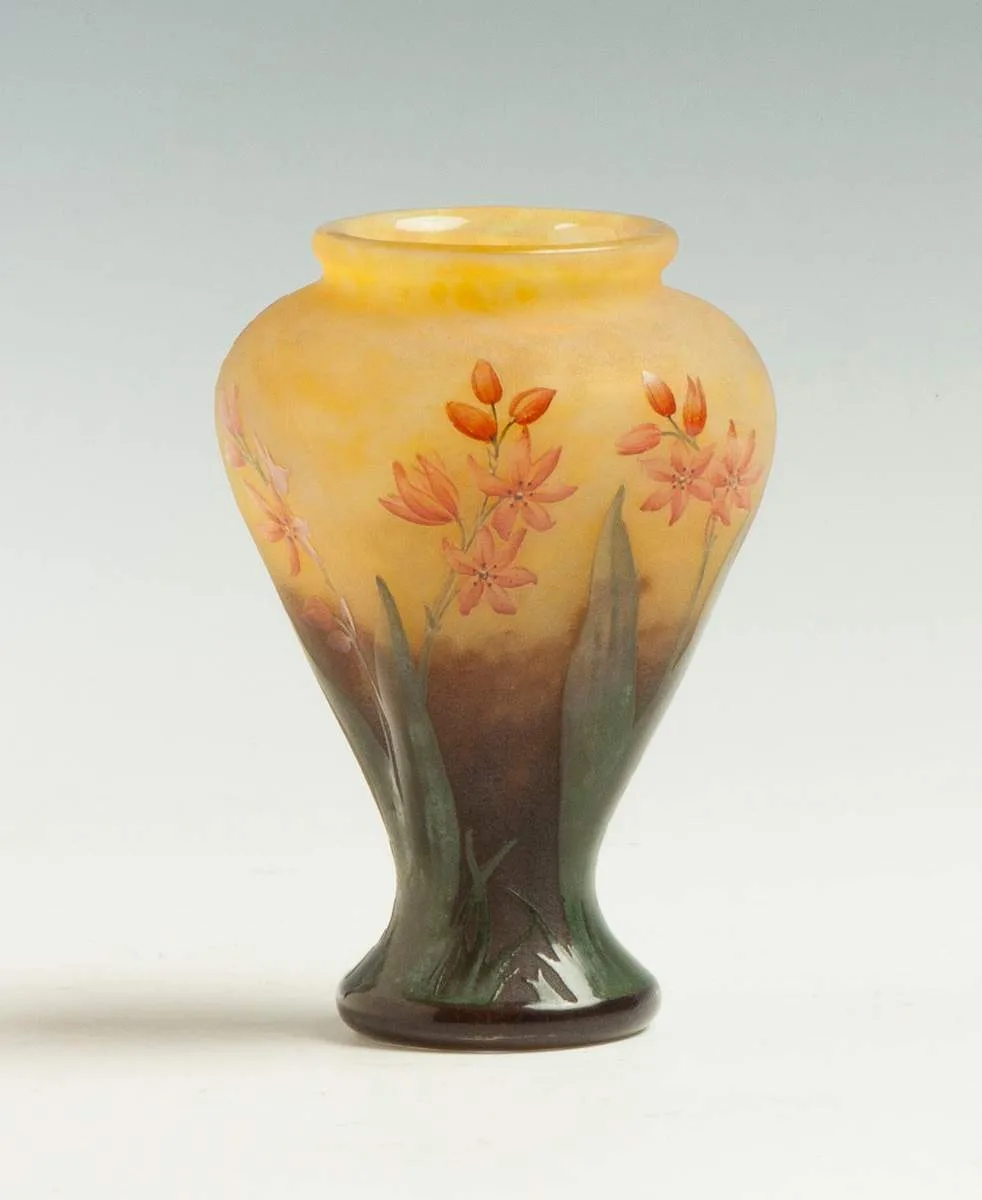 Cameo Vase by Daum Nancy, sold Sep 2014