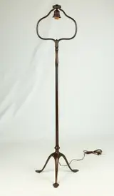 Tiffany Studios, Bronze Floor Lamp Base