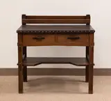 Gustav Stickley, Leather Top Writing Desk