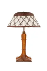 Gustav Stickley, #504 Oak Table Lamp