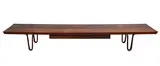 Edward Wormley, Long John Walnut Coffee Table