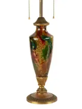 Alexander Joseph von Steuben, Moss Agate Lamp Base