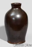 Leitzinger, Rare LEITZINGER / CLEARFIELD, PA Albany-Slip-Glazed Stoneware Canning Jar, circa 1851-1879, Stoneware