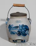 Cowden & Wilcox, COWDEN & WILCOX / HARRISBURG, PA Stoneware Batter Pail, c1865, c1865, Stoneware