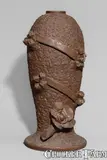 Warren Johnston, Rare Evans Pottery, Dexter, Missouri Presentation Vase: "Warren Johnston / From Doc Bailiff / 1929", 1929, Stoneware