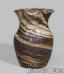 Reinhardt Bros, REINHARDT BROS. / VALE, NC Stoneware Pitcher w/ Swirl Pattern, c1935, c1935, Stoneware