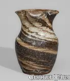 Reinhardt Bros, REINHARDT BROS. / VALE, NC Stoneware Pitcher w/ Swirl Pattern, c1935, c1935, Stoneware