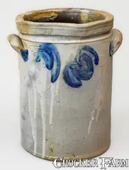 John Bell, JOHN BELL / WAYNESBORO, PA Two-Gallon Stoneware Jar, circa 1850-1880, Stoneware