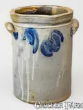 John Bell, JOHN BELL / WAYNESBORO, PA Two-Gallon Stoneware Jar, circa 1850-1880, Stoneware