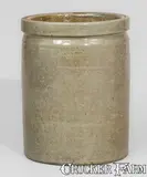 John Bell, Celadon-Glazed JOHN BELL / WAYNESBORO Stoneware Jar, circa 1850-1880, Stoneware
