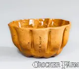 John Bell, JOHN BELL / WAYNESBORO, Pennsylvania Redware Pudding Mold, c1850-80, c1850-80, Redware