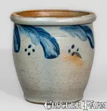 John Bell, JOHN BELL / WAYNESBORO Cobalt-Decorated Stoneware Jar, c1850-80, c1850-80, Stoneware