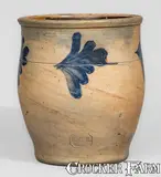R.C.R, R.C.R. / PHILA (Richard C. Remmey, Philadelphia, PA) Stoneware Jar, circa 1880, Stoneware
