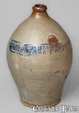 Paul Cushmans Stoneware Factory, PAUL CUSHMANS / STONEWARE FACTORY Jug, circa 1810, circa 1810, Stoneware