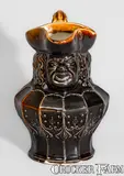 American Pottery Co., Small-Sized AMERICAN POTTERY CO. / JERSEY CITY, N.J. Stoneware Toby Pitcher, c1840-45, c1840-45, Stoneware