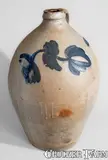 J. Stadden, J. STADDEN / SUMMIT CO., Ohio Four-Gallon Stoneware Jug, mid 19th century, Stoneware