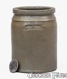 John Bell, Small-Sized JOHN BELL / WAYNESBORO Stoneware Jar, circa 1850-1880, Stoneware
