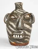 B.B. Craig, B.B. CRAIG / VALE, North Carolina Stoneware Face Jug